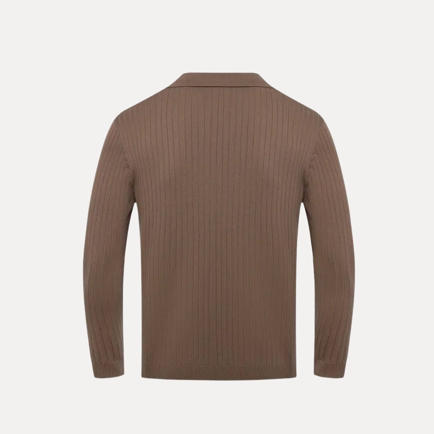 Novae Stripe Knit Polo