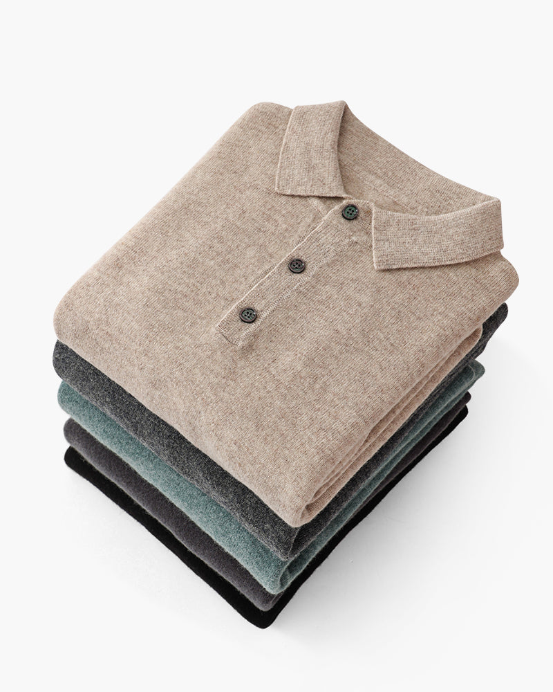 Novae 100% Cashmere Polo
