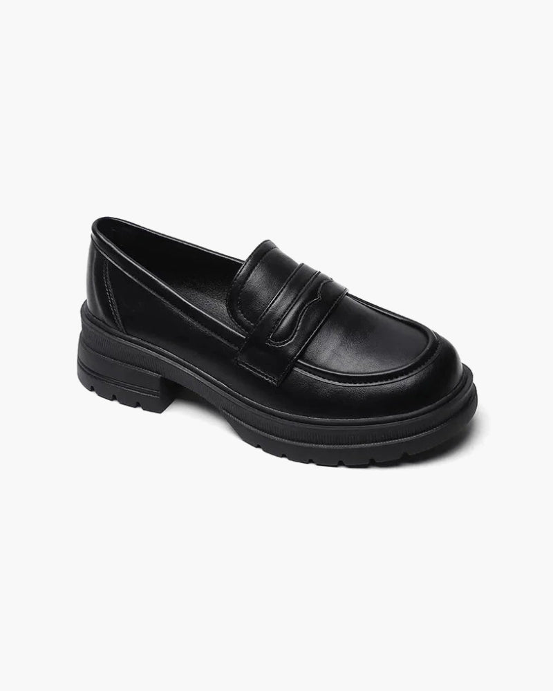 Novae Leather Loafers