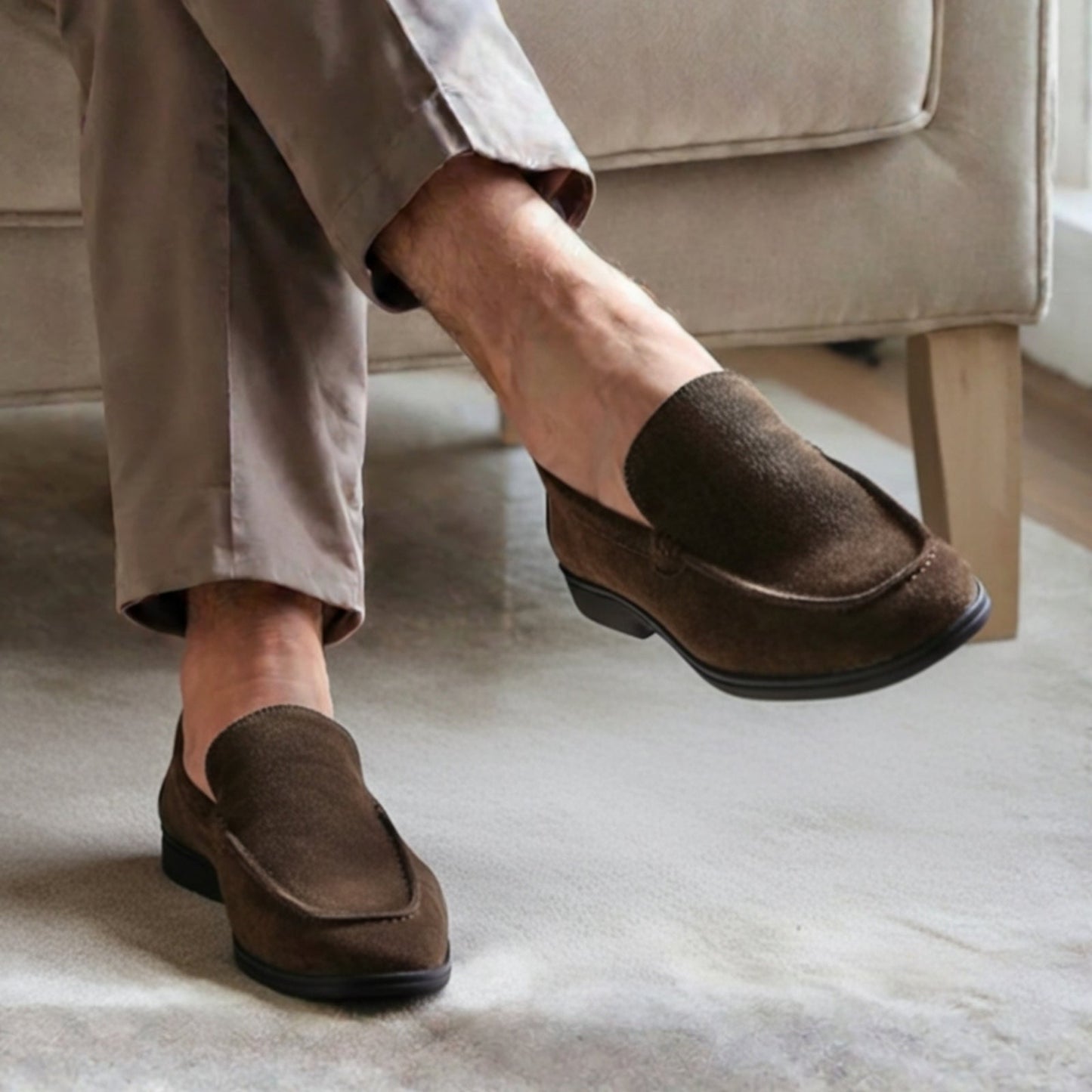 Novae Premium Suede Loafers
