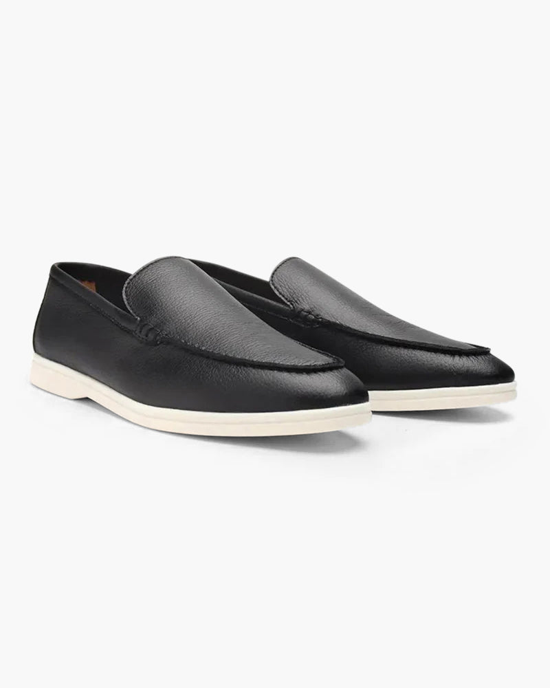 Novae Cowhide Leather Loafers