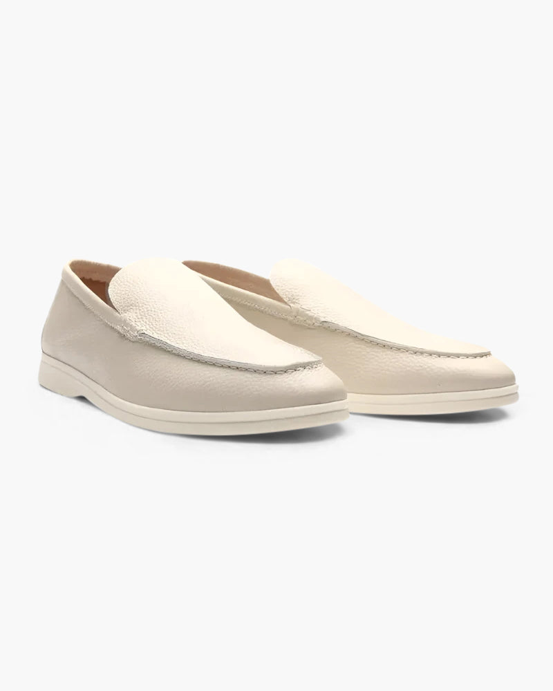 Novae Cowhide Leather Loafers