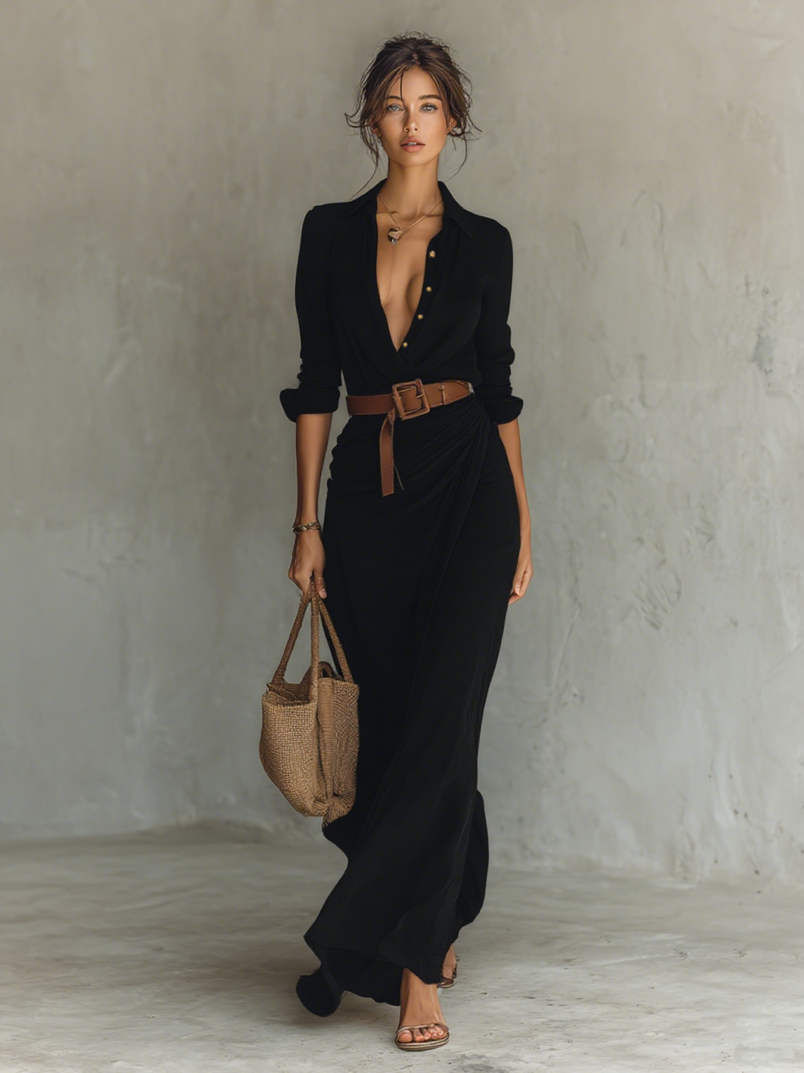 Novae | Vestido largo casual