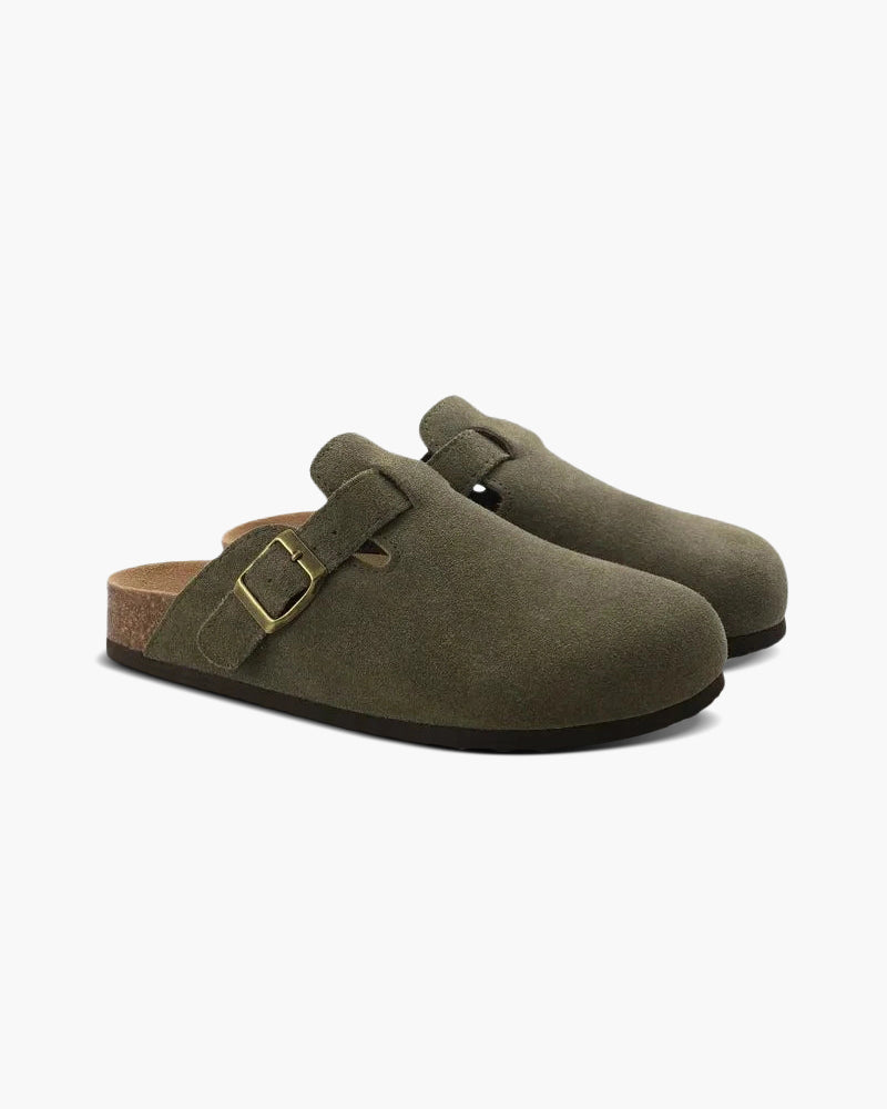 Novae Suede Clogs