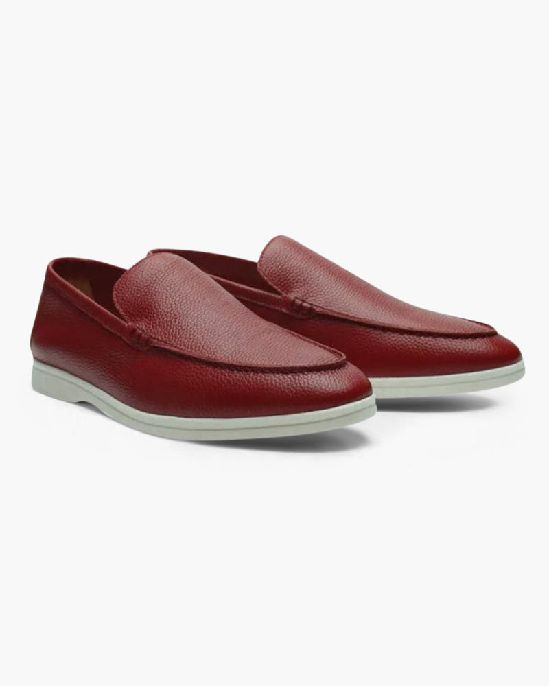 Novae Cowhide Leather Loafers