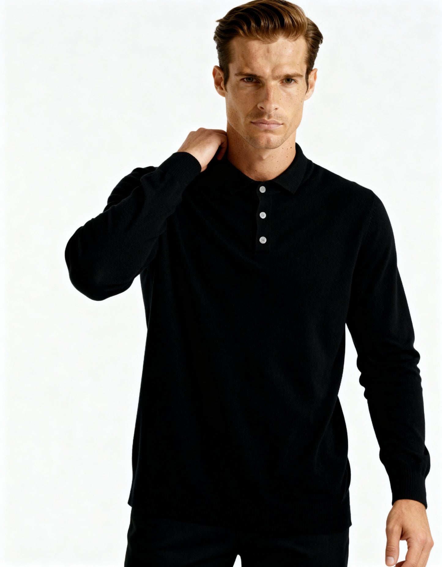 Novae 100% Cashmere Polo