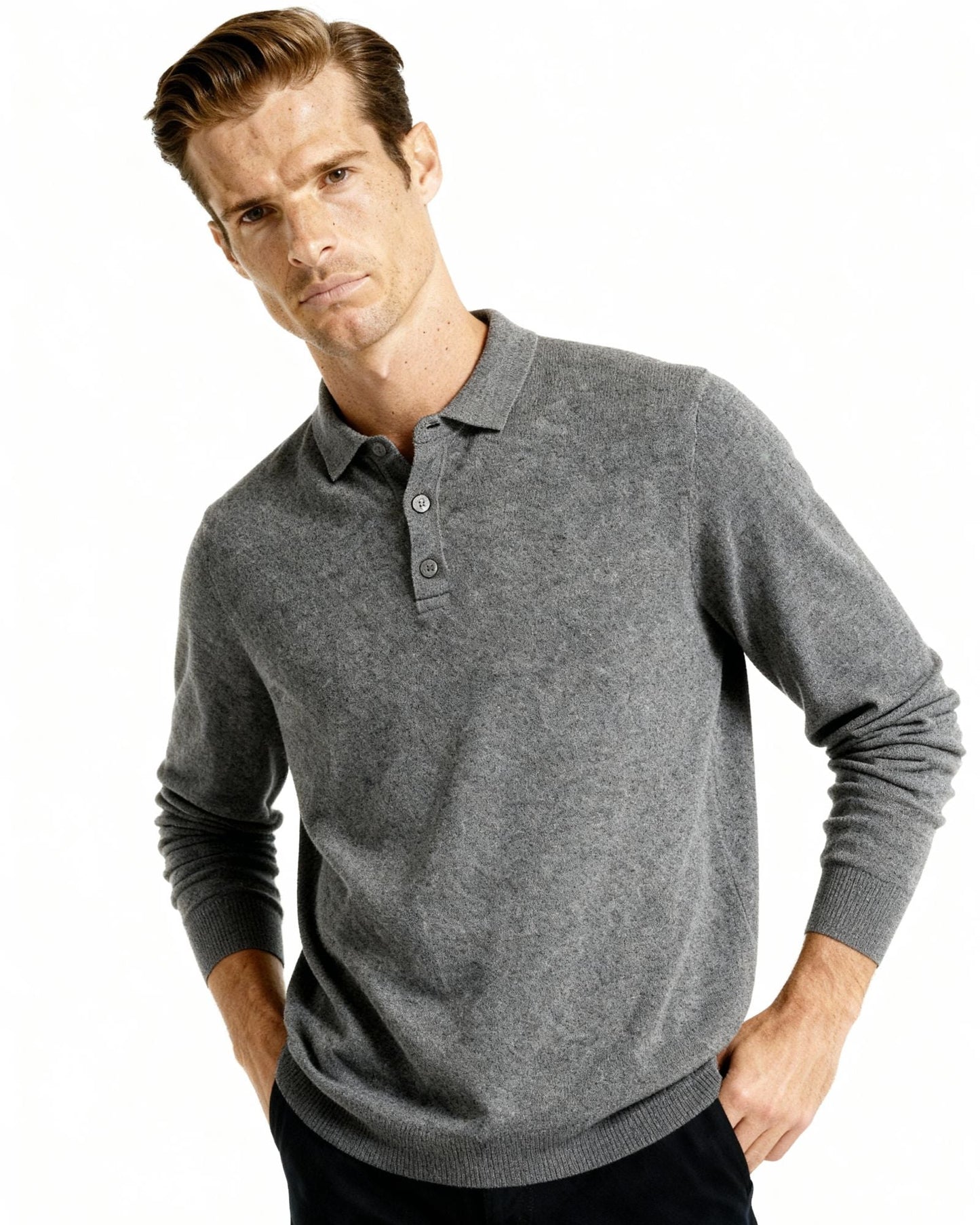 Novae 100% Cashmere Polo