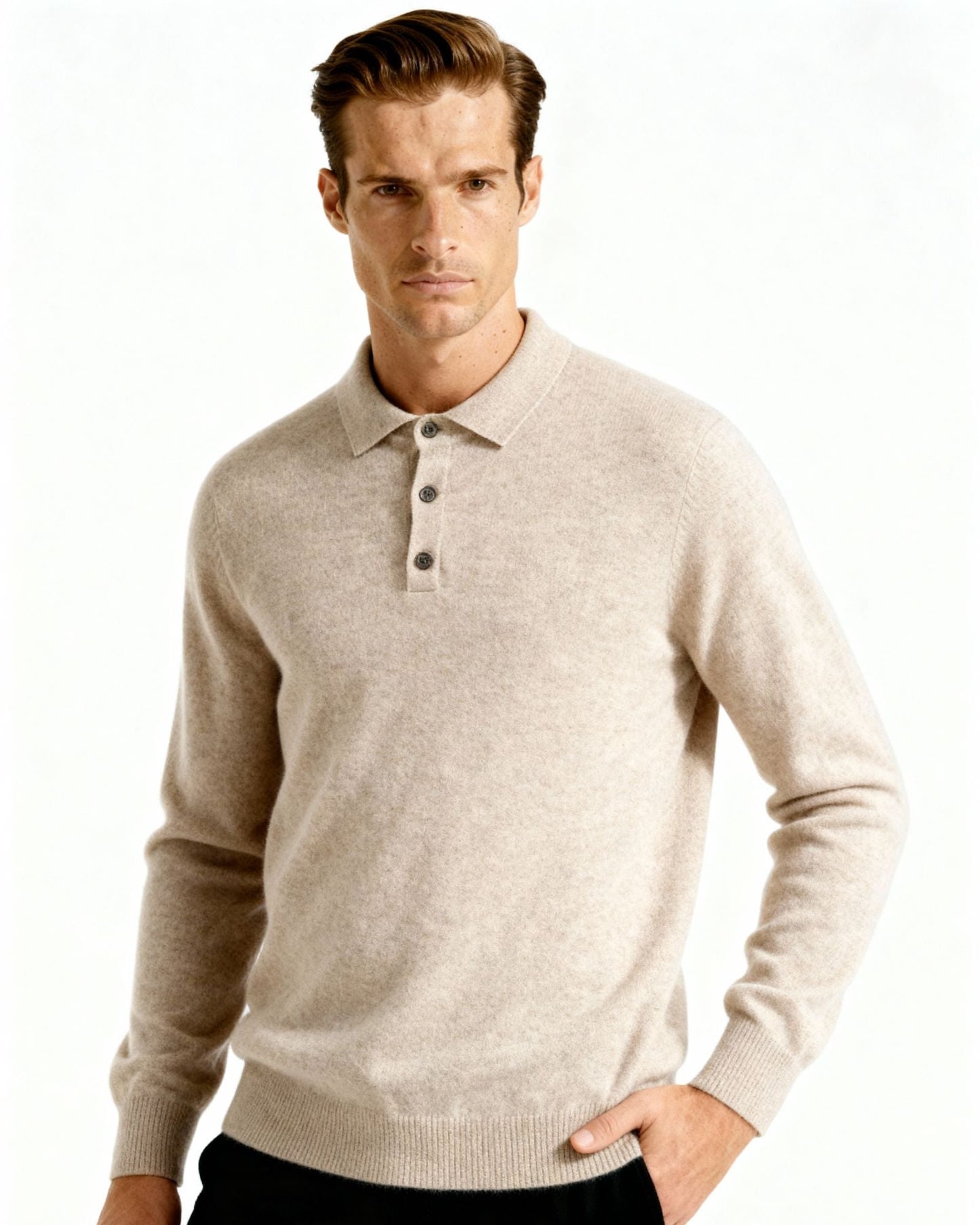Novae 100% Cashmere Polo