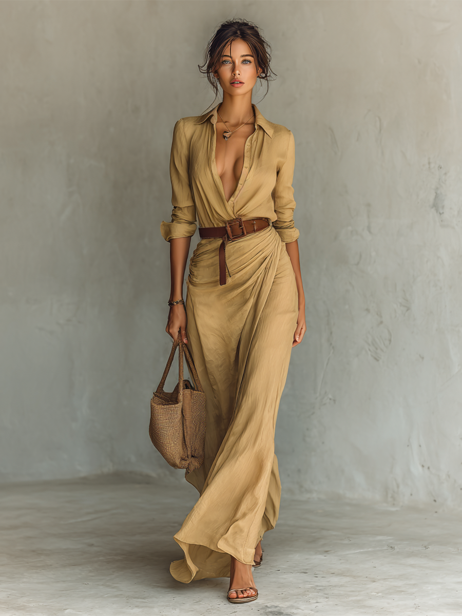 Novae | Vestido largo casual