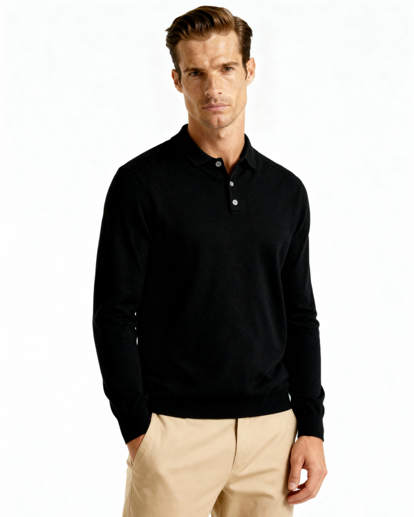 Novae 100% Cashmere Polo