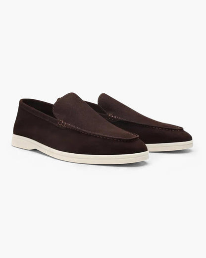 Novae  Cowhide Leather Loafers