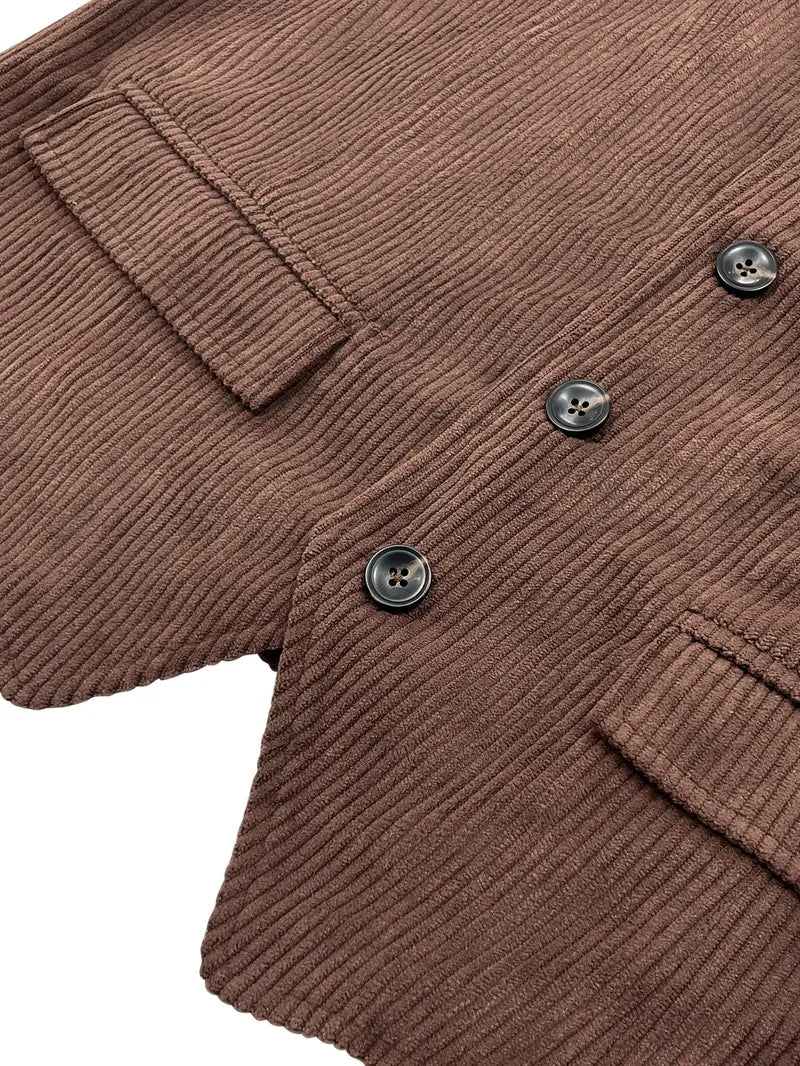Novae | Chaleco de Pana Elegante