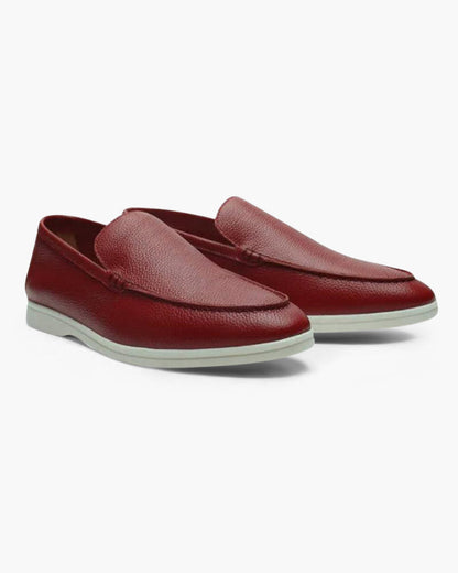 Novae  Cowhide Leather Loafers