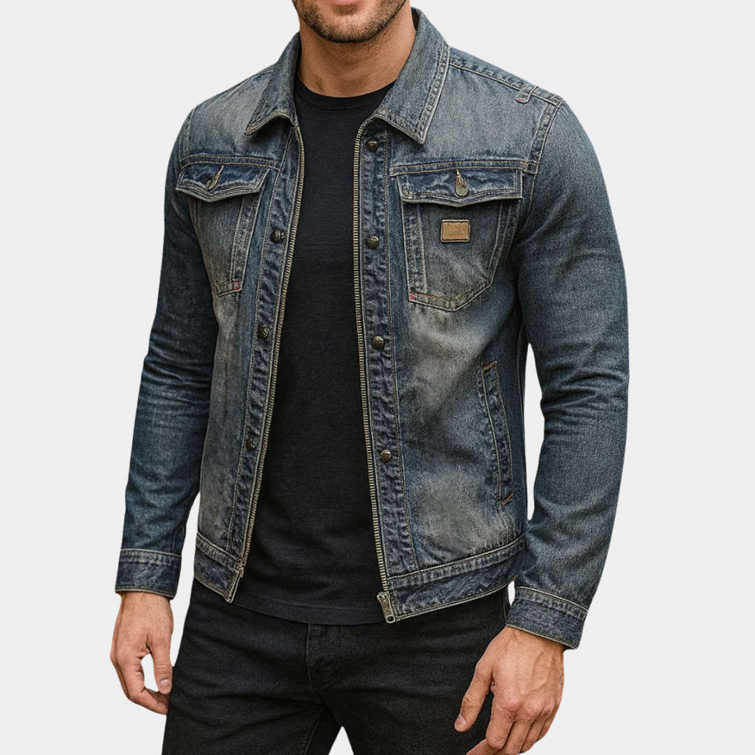 Novae | Chaqueta de mezclilla holgada